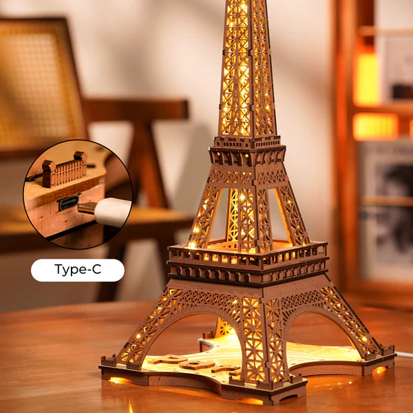 3D Ahşap Puzzle Tower Bridge