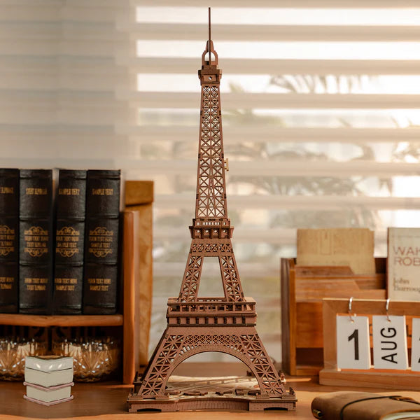 3D Ahşap Puzzle Işıklı Eyfel Kulesi