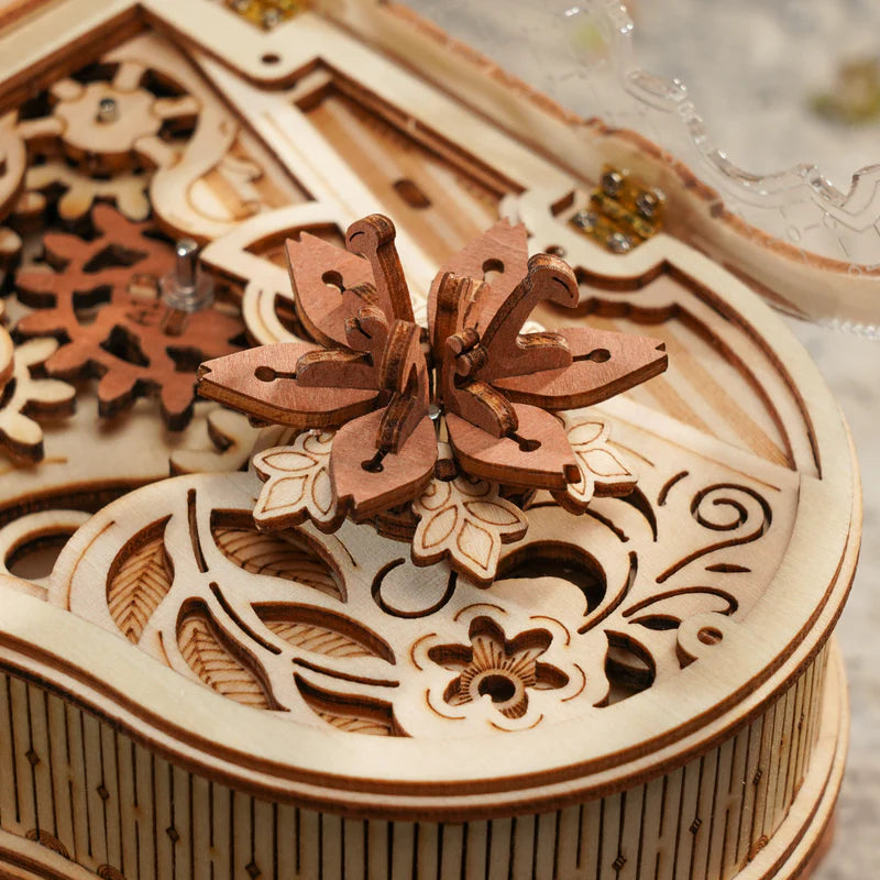 3D Ahşap Puzzle Piyano