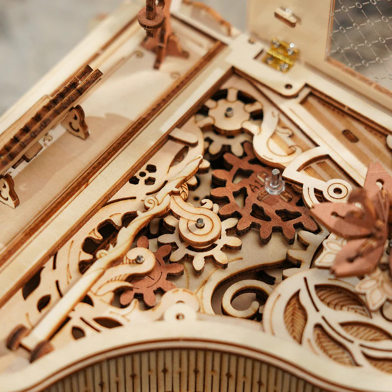 3D Ahşap Puzzle Piyano